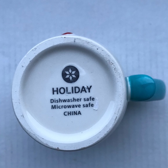 Snowman Mug With Top Hat And  Spoon - Picture 4 of 9